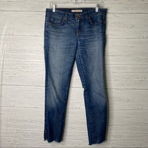 J. Brand distress seam and hem jeans size 30